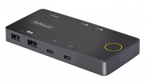Switch KVM USB-C de 2 portas
