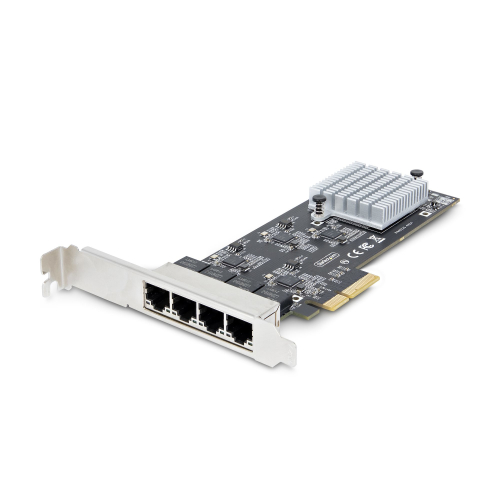 PLACA DE REDE StarTech PCIE DE 4 PORTAS 