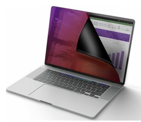 Filtro  privacidade StarTech 162MG-PRIVACY-SCREEN notebook (horizontal) amovível adesivo 16" ouro, preto