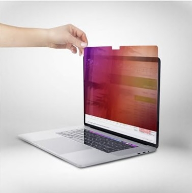 Filtro  privacidade StarTech 162MG-PRIVACY-SCREEN notebook (horizontal) amovível adesivo 16" ouro, preto