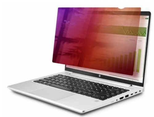 Filtro StarTech privacidade notebook (horizontal) amovível encaixe/adesivo 14" ouro, preto, 14G-PRIVACY-SCREEN