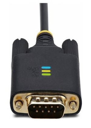 Cabo StarTech USB/serial USB (M) para DB-9 (M) 3 m preto, 1P10FFC-USB-SERIAL