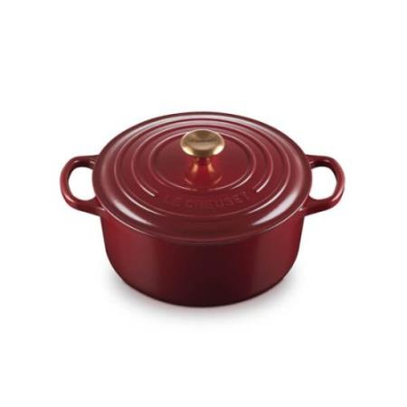 Tacho cocotte 22cm LE CREUSET - Cocotte Red. Signature 22 Rhone 21177229494441