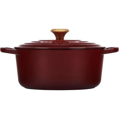 Tacho cocotte 22cm LE CREUSET - Cocotte Red. Signature 22 Rhone 21177229494441