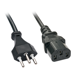 Cabo de alimentação CH de 2 m para C13