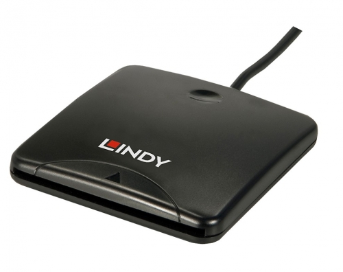 Leitor de cartão inteligente USB 2.0 LINDY 42768