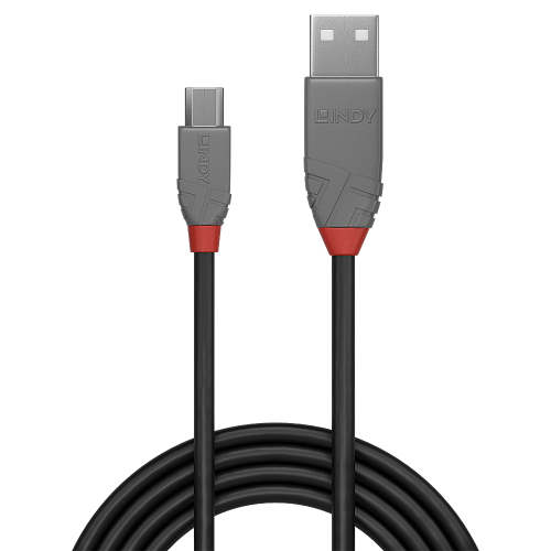 Cabo USB 2.0 Tipo A para Micro-B de 2m, Linha Anthra