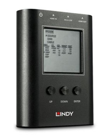 Analisadores LINDY de Protocolo de Áudio e Vídeo HDMI 2.0 18G 