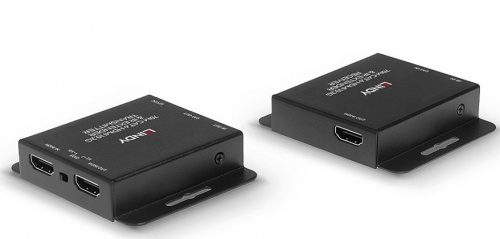 Extensor Lindy Cat.6 HDMI 4K30 e IR de 70 m com PoC e Loop Out