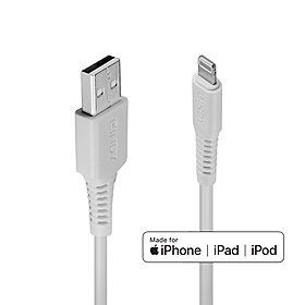 Cabo USB Tipo A para Lightning de 2m Branco
