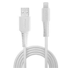 Cabo USB Tipo A para Lightning de 2m Branco