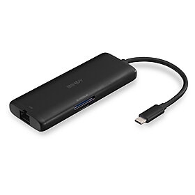 DST-Mini, mini estação de acoplamento para laptop USB-C com suporte 4k e carregamento de passagem de 100 W