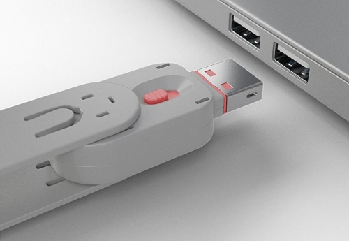 LINDY Chave bloqueadora de porta USB A, rosa, 40620