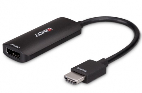 Conversor Lindy 38327 - HDMI 4K60 para DisplayPort 1.2