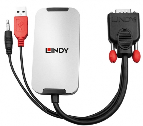 Conversor Lindy VGA para DisplayPort 1.2
