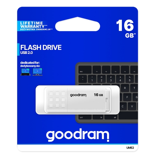 GOODRAM 16GB UME2 Branco USB 2.0