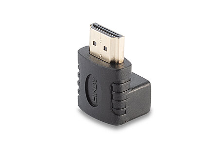 Adaptador HDMI fêmea para HDMI macho 90 graus ângulo reto - Up
