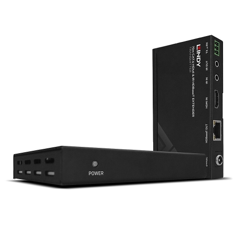Extensor Cat.6 HDMI 4K30, IR e RS-232 HDBaseT de 70 m com PoC