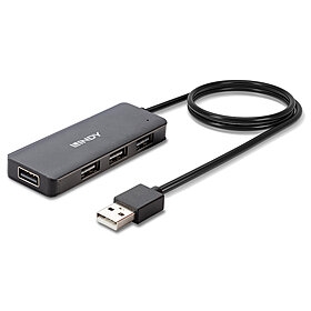Hub USB 2.0 de 4 portas