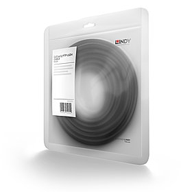 LINDY Cabo de rede Cat.6A S/FTP LSZH de 30 m, preto - 47186