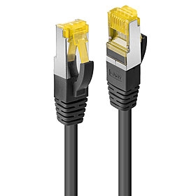 Cabo de rede 20m RJ45 S/FTP LSZH, preto