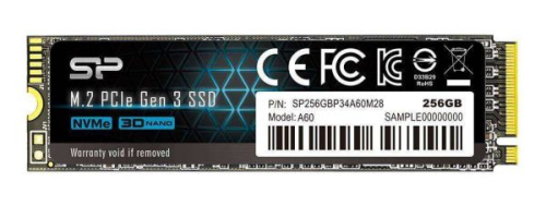 SSD 256GB Silicon Power - PCIE GEN3X4 - ACE A60