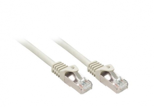 Cabo de rede Lindy 1M CAT.5E F/UTP Cinzento