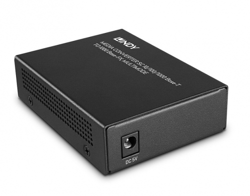 Conversor de mídia SC 10/100/1000 Base-T para 1000 Base-FX, multimodo