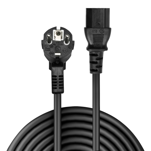 Cabo Schuko de 0,7 m para rede elétrica C13