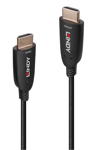 Cabo Lindy híbrido de fibra óptica HDMI 8K60 de 20 m