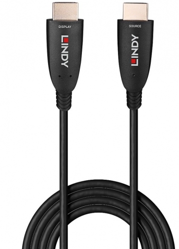 Cabo Lindy híbrido de fibra óptica HDMI 8K60 de 20 m