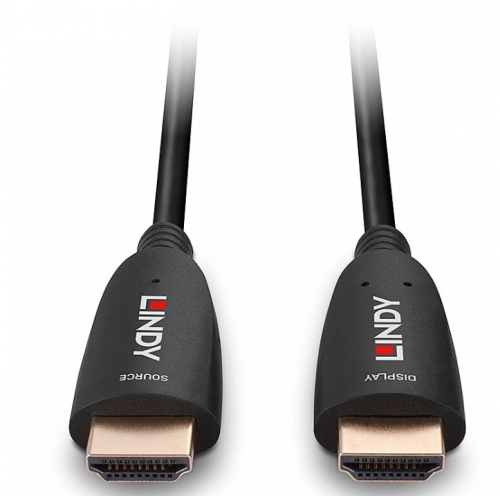Cabo Lindy híbrido de fibra óptica HDMI 8K60 de 20 m