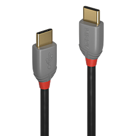 Cabo USB 2.0 Tipo C de 2 m, Linha Anthra - 36872