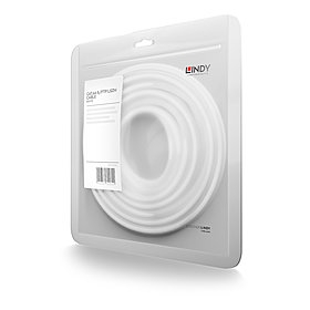 Cabo de rede Cat.6A S/FTP LSZH de 1 m, branco