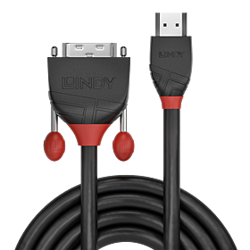 Cabo HDMI para DVI-D de 3 m, linha preta