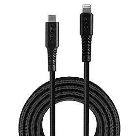 Cabo USB tipo C para Lightning reforçado de 0,5 m
