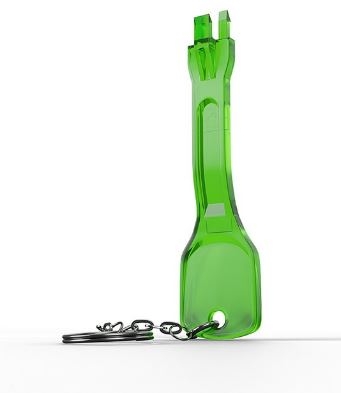 LINDY Chave bloqueadora de porta RJ45 Lindy, verde - 40631