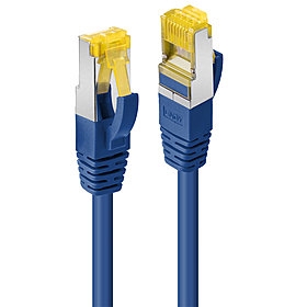 LINDY Cabo de rede RJ45 S/FTP LSZH de 1 m, azul - 47277
