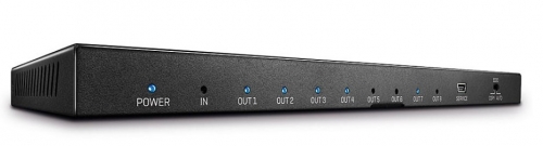 Divisor Lindy HDMI 18G de 8 portas