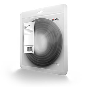 Cabo de rede Cat.6 U/UTP de 1 m, preto