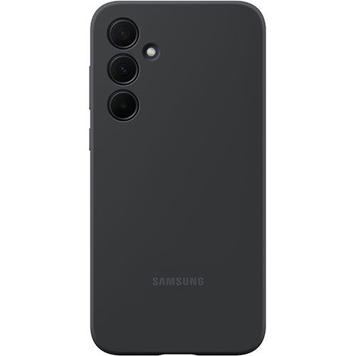 Capa de Silicone Samsung para Galaxy A35 - Preto
