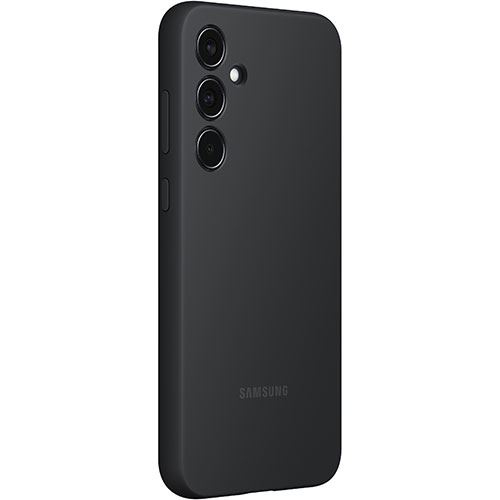 Capa de Silicone Samsung para Galaxy A35 - Preto