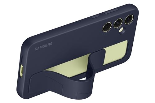 Capa de Silicone com Fita Samsung para Galaxy A55 Preto