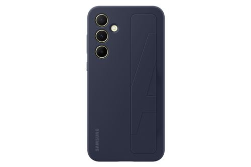 Capa de Silicone com Fita Samsung para Galaxy A55 Preto