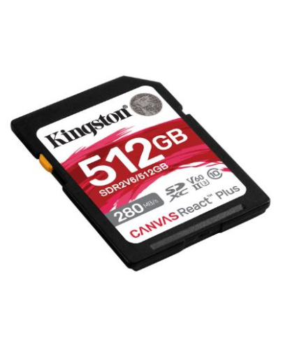 Memória 512GB SD Kingston CRPLUS 280R U3 V60