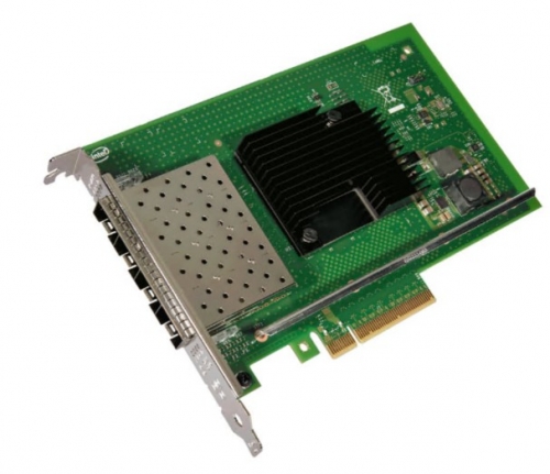 Adaptador de rede Intel Ethernet Converged Network Adapter X710-DA4 PCIe 3.0 x8 - 10 Gigabit SFP+ x 4, X710DA4FHBLK