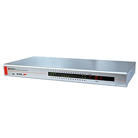Comutador KVM combinado VGA, USB e PS/2 Cat-32 de 32 portas