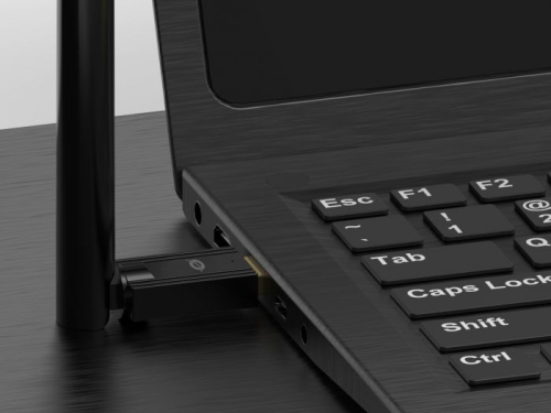 Adaptador USB Bluetooth 5.3 de longo alcance ABBY17B, antena externa