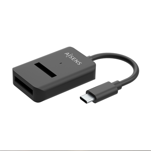 Dock USB-C AISENS ASUC-M2D011-BK para SSD M.2 NVMe e SATA USB 3.2 Gen 2 10 Gbps