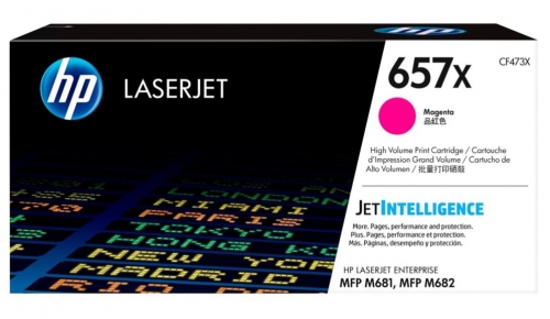 Toner HP 657X original LaserJet Toner cartridge CF473X Magenta High Yield